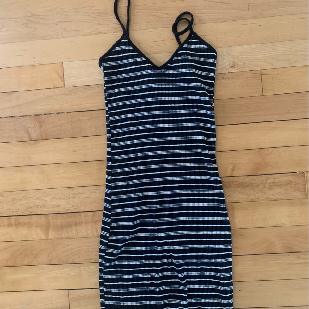 PACSUN LA HEARTS STRIPED DRESS